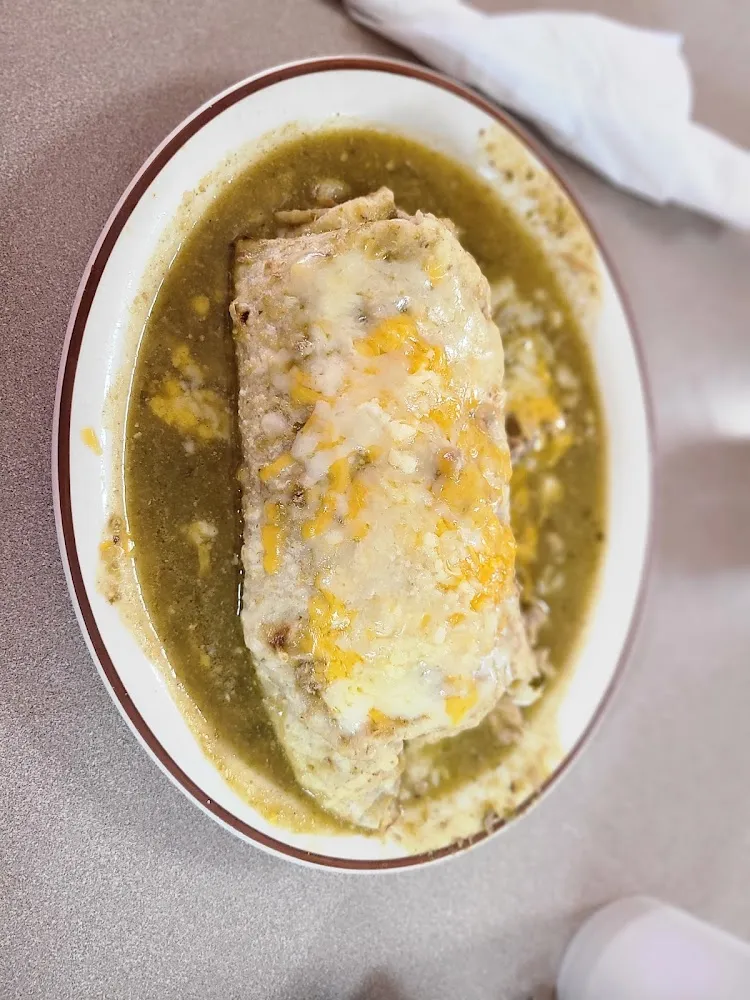 Chile Verde Burrito